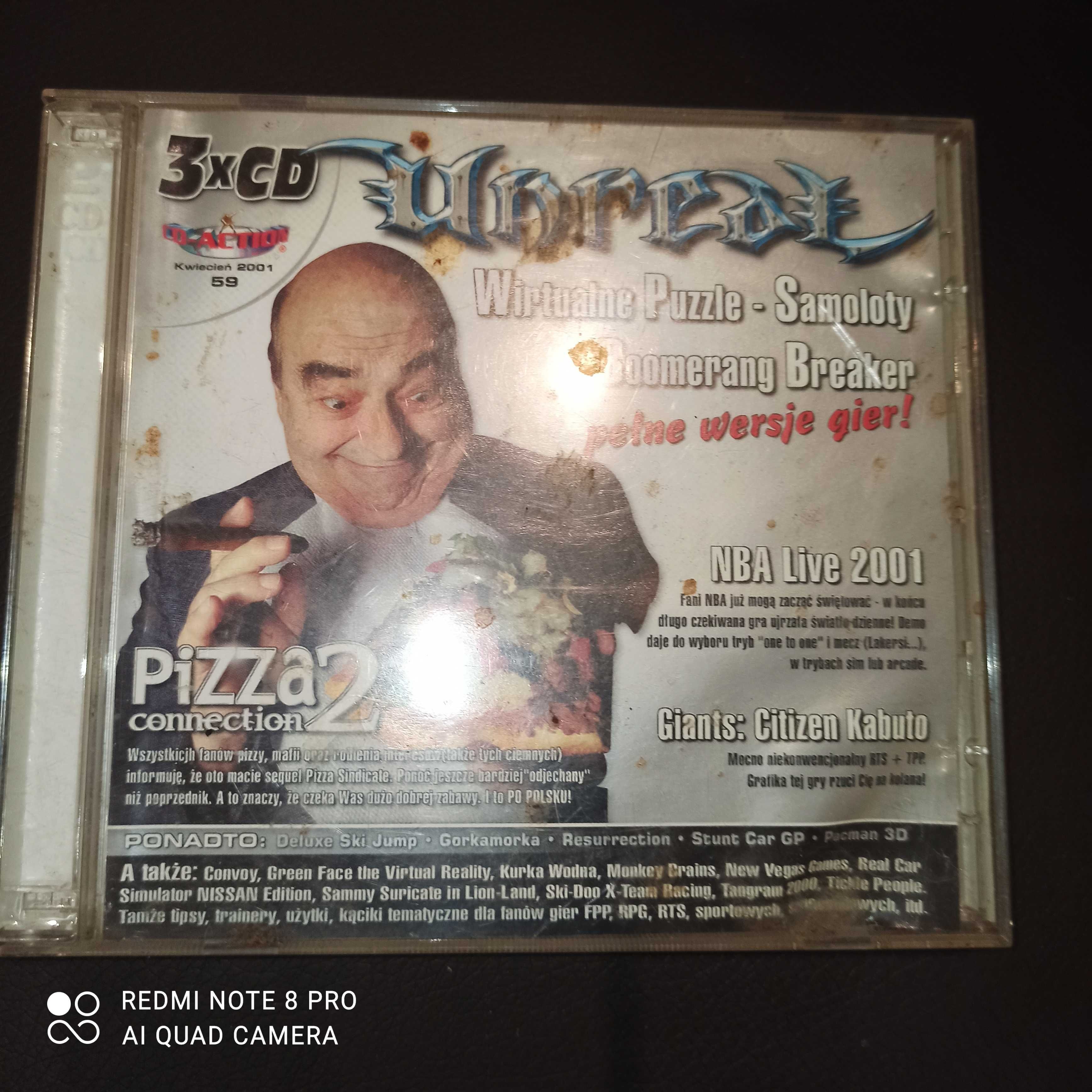 Płyty z czasopisma CD-Action kwiecień 2001