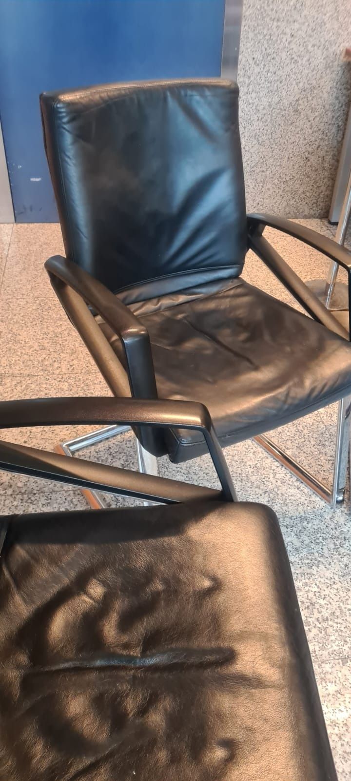 Fotel skórzany Sitag czarny fotele biurowe