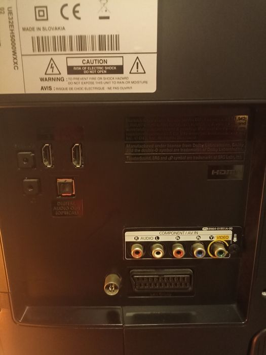 TV Samsung para peças