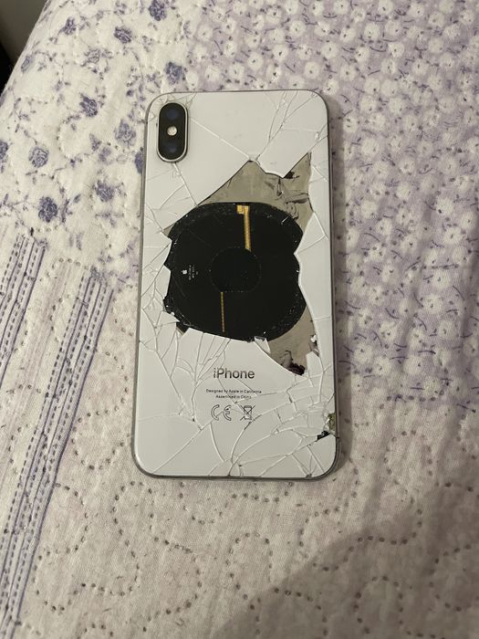 Iphone x danificado