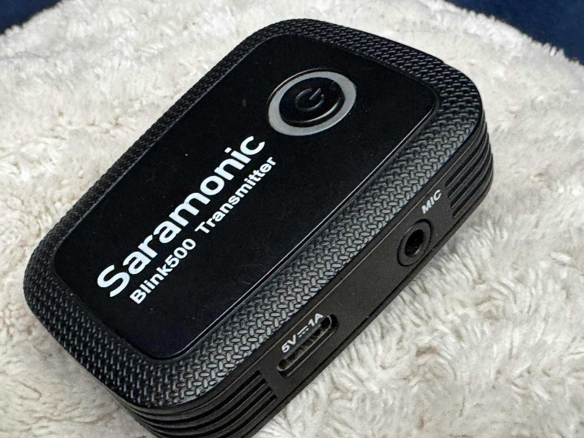 Zestaw mikrofonów bezprzewodowych Saramonic Blink500 USB C – jak nowy!
