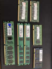 Lote memória RAM DDR2