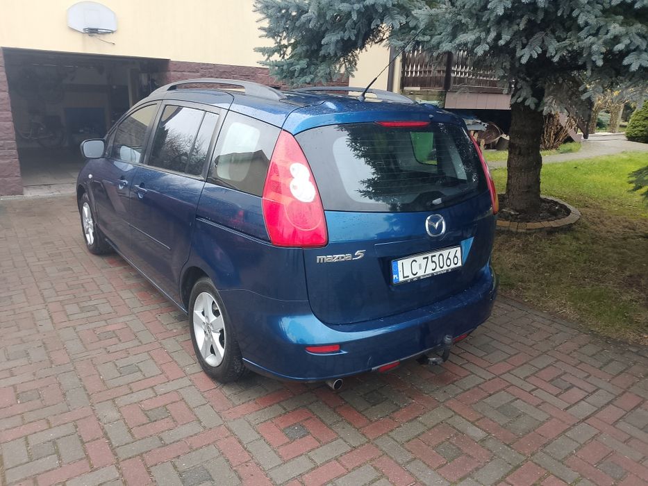 Mazda 5 LPG 1.8, 7 osób, sprawna,opłaty ważne długo..Doinwestowana.