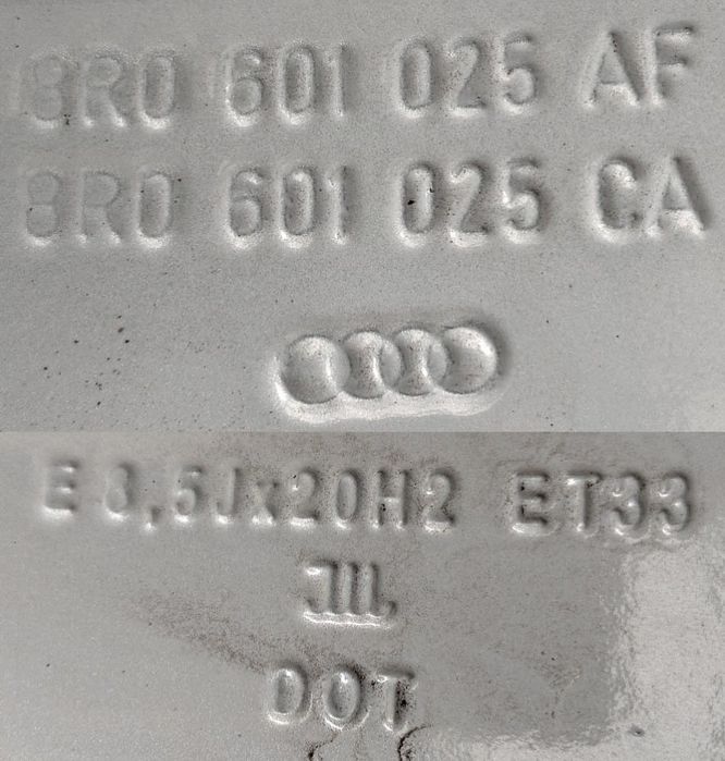 Felgi z oponami zimowymi Audi Q5 8,5x20 ET33 5x112