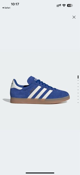 ОРИГІНАЛ 100%! ЛІКВІДАЦІЯ! Кросівки Adidas Gazelle 46 та 46 2/3 розмір