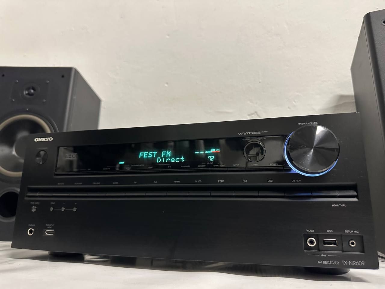 7.2 Аmplituner ONKYO TX-NR609, *7x160 Вт, HDMI, USB,LAN,