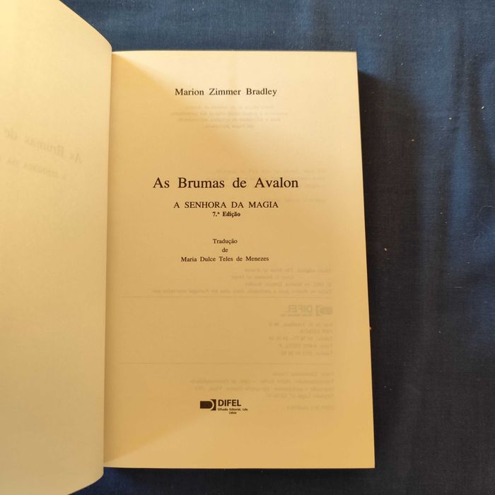 Marion Zimmer Bradley - As Brumas de Avalon, A Senhora da Magia