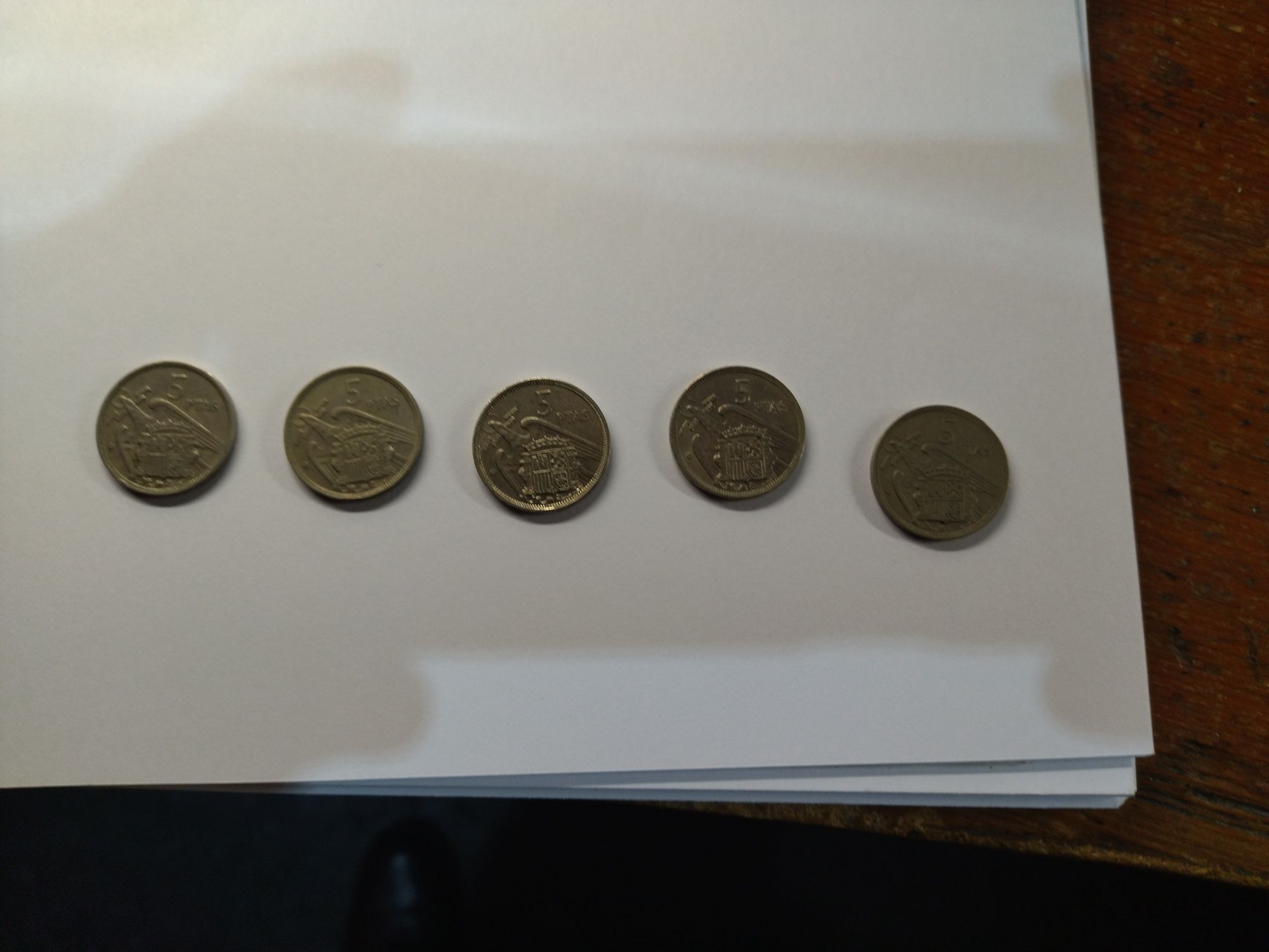 5 Moedas raras com Franco