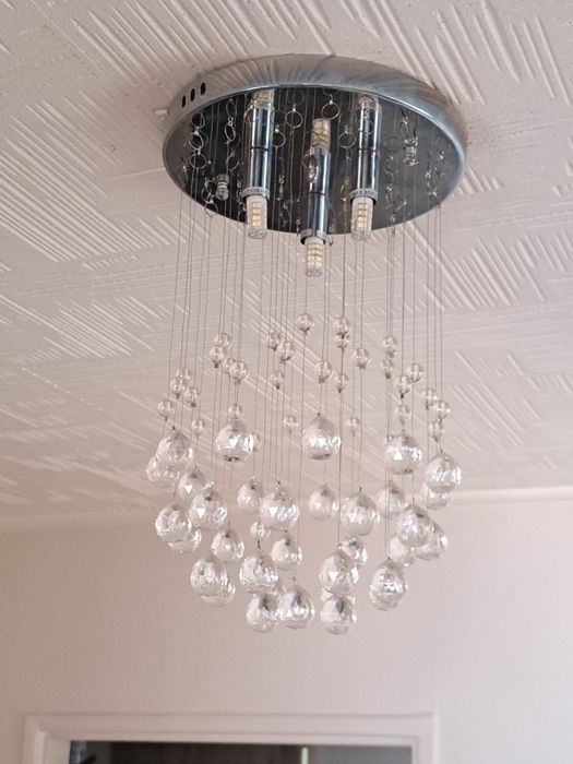 Lampa kryształowa Glaumor