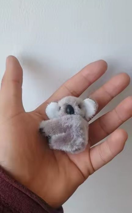 Заколка коала для волосся