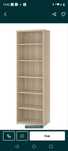 Regal szafa otwarta Dąb Sonoma 53x220 kalax