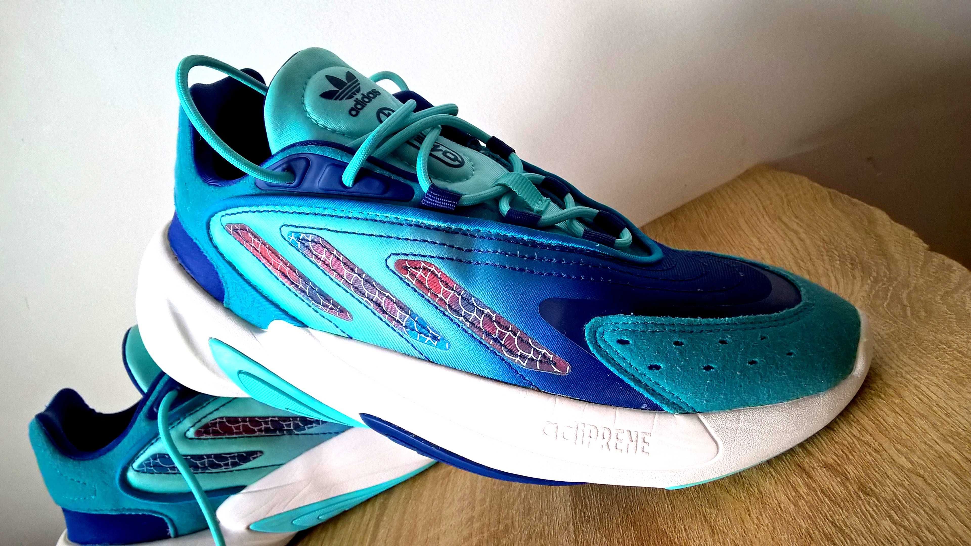 ADIDAS OZELIA  blue cobalt cyjan perfekt jak nowe  r 38