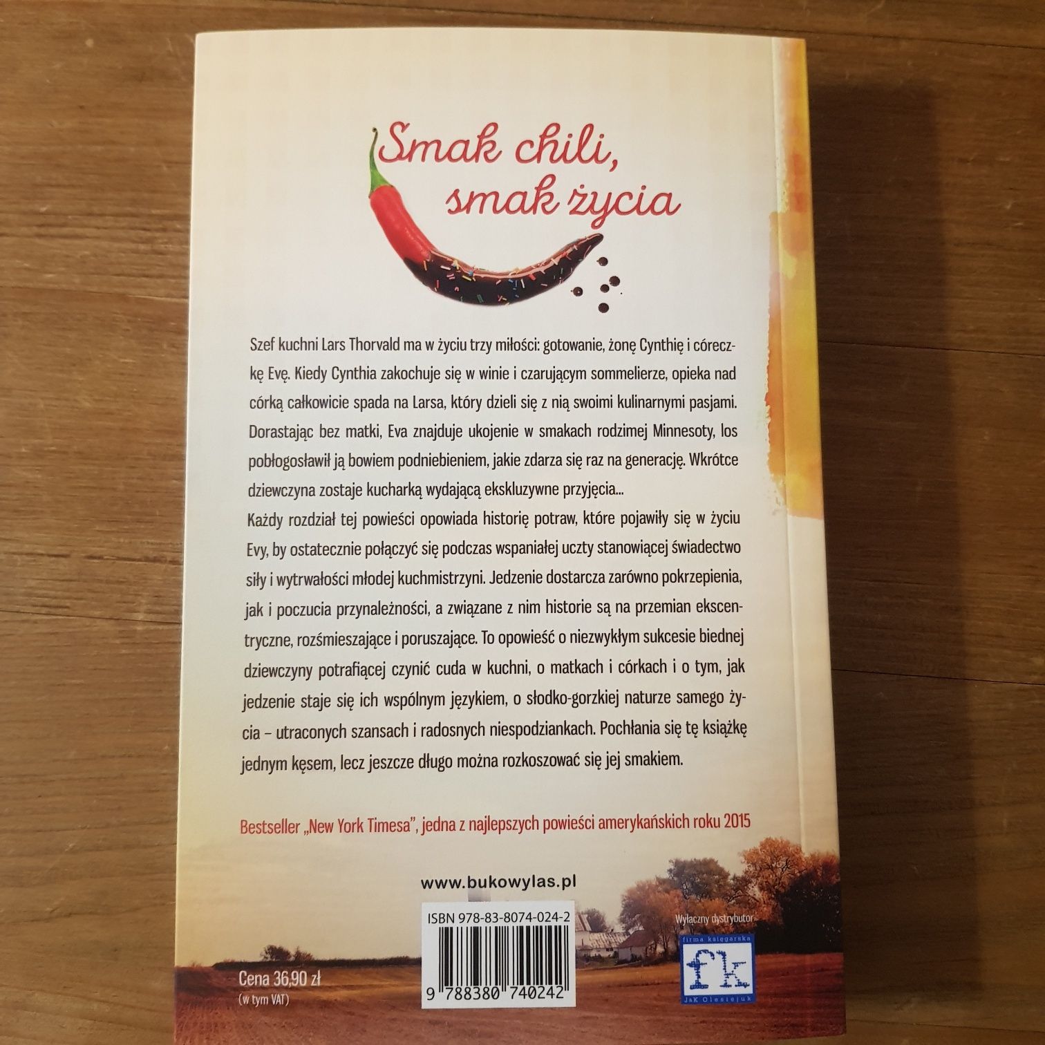 Książka "Smak chili, smak życia" J. Ryan Stradal