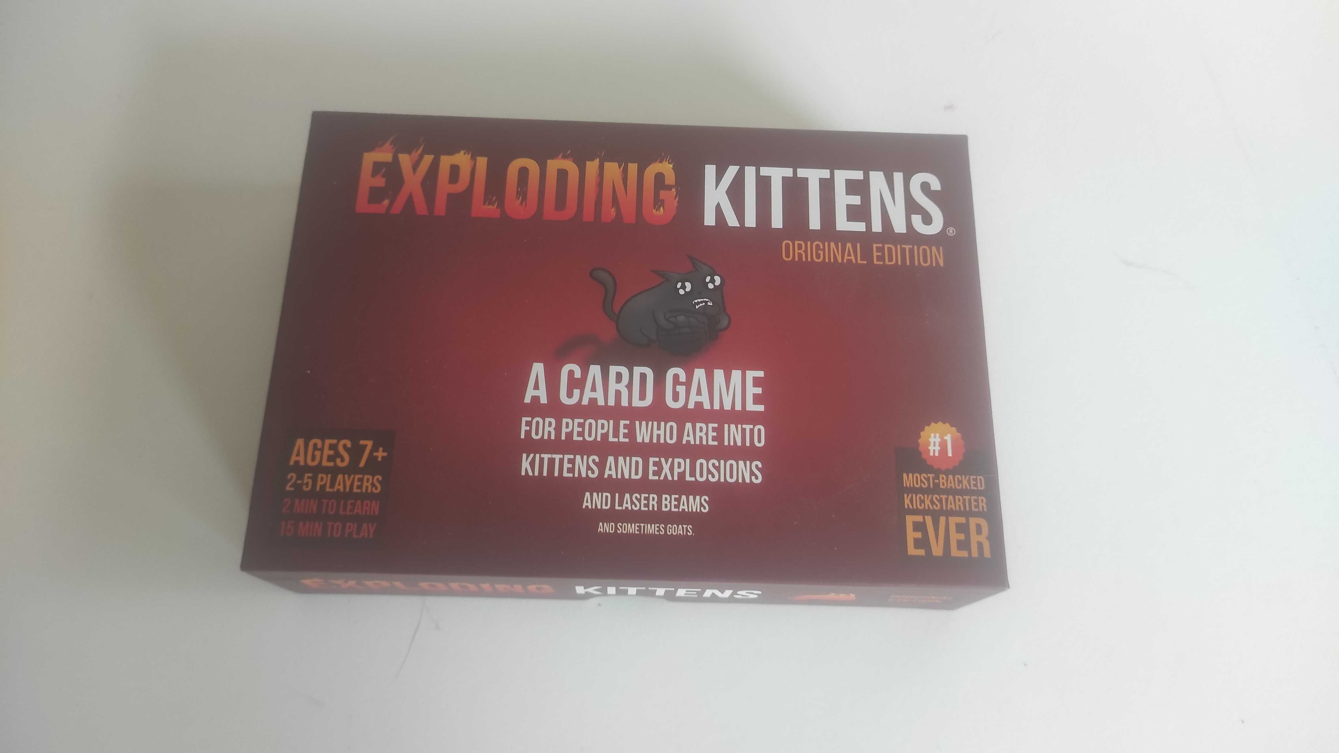 Jogo cartas Exploding kittens