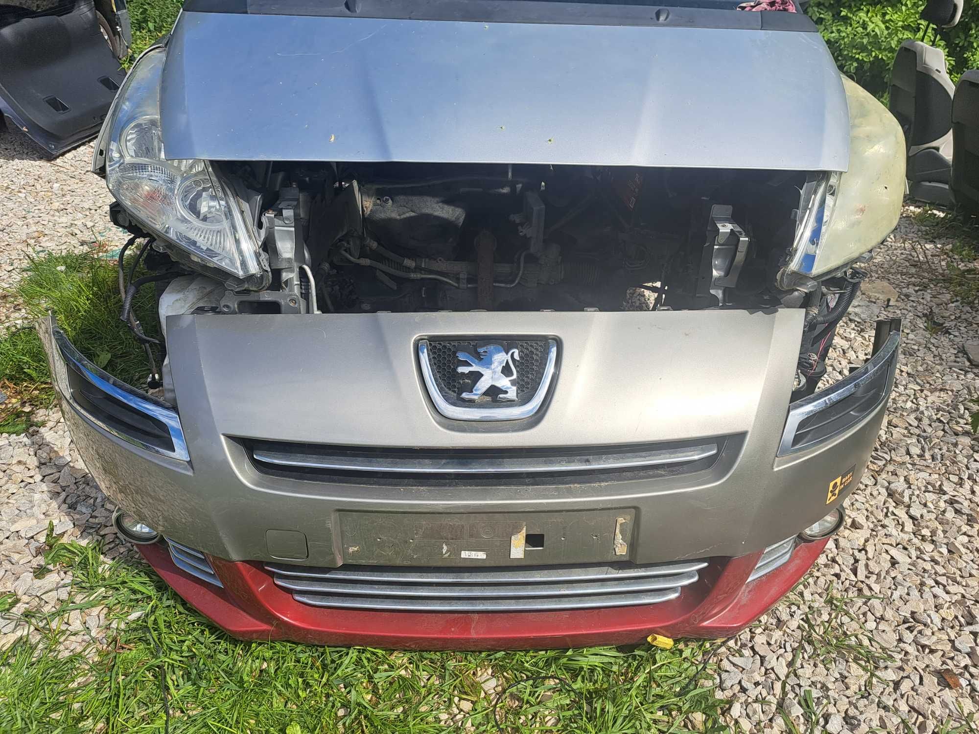 Peugeot 5008 I 09 maska zderzak błotnik drzwi lampa klapa EVGC lusterk