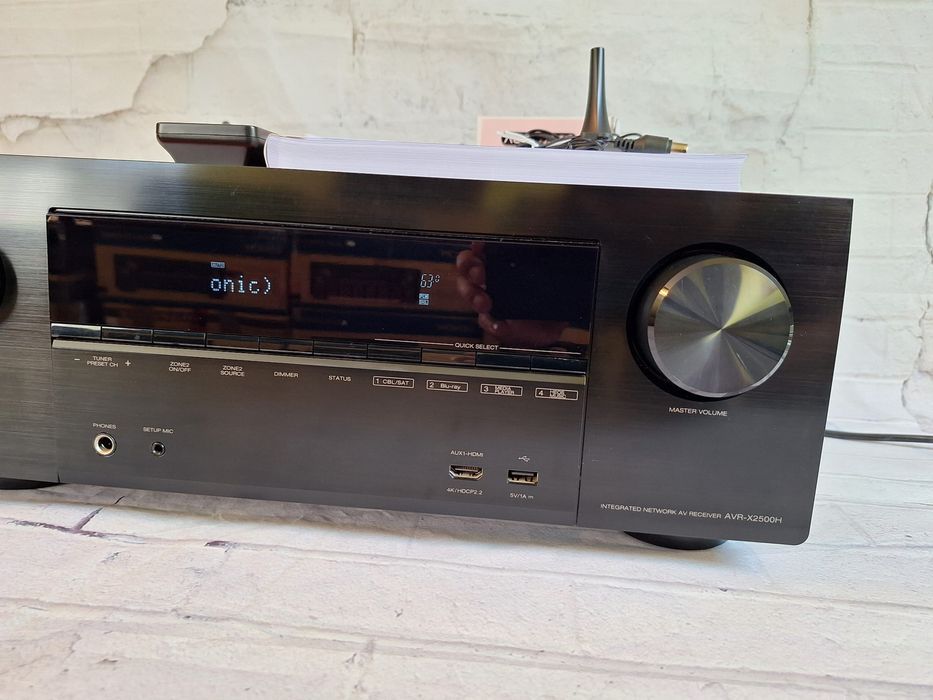 7.2 Denon AVR-X2500 WiFi BT HEOS Alexa  Atmos Vision HDR Spotify