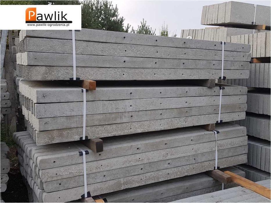 Słupek betonowy wysokiej jakości 2,0M plus różne wysokości