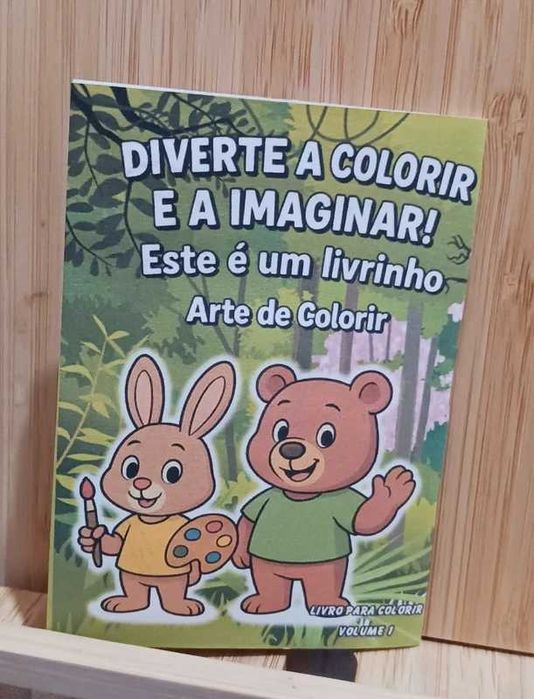 Aventuras para pintar. Os amigos da floresta