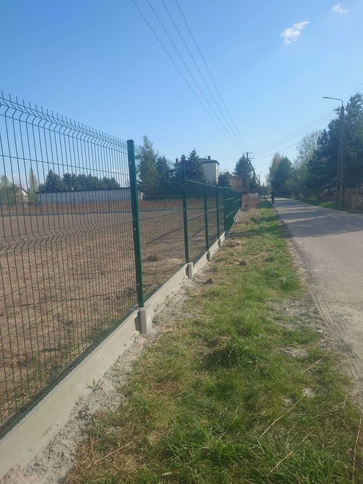 ogrodzenia ogrodzenie panelowe panele słupki brama furtka płot palety