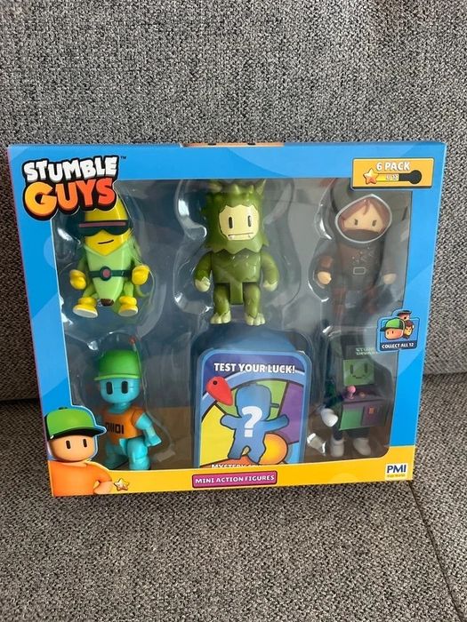 Stumble Guys S2 Mini Action Figures - 6 Pack Deluxe Box Ver.A Figurki
