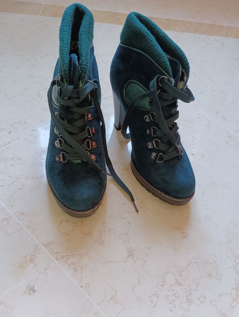 Botas Verdes Senhora