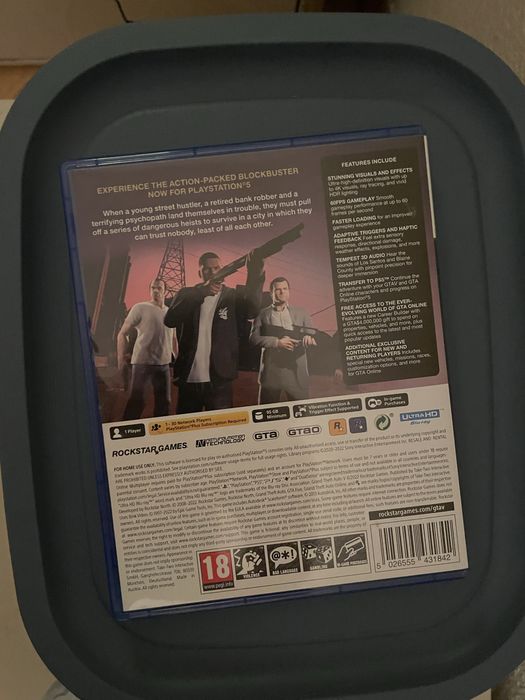 Гра GTA 5 PS5 новий диск Comfy