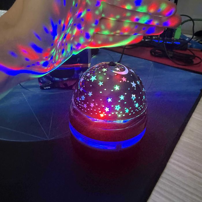Led mini star light - projektor gwiazd nowy!