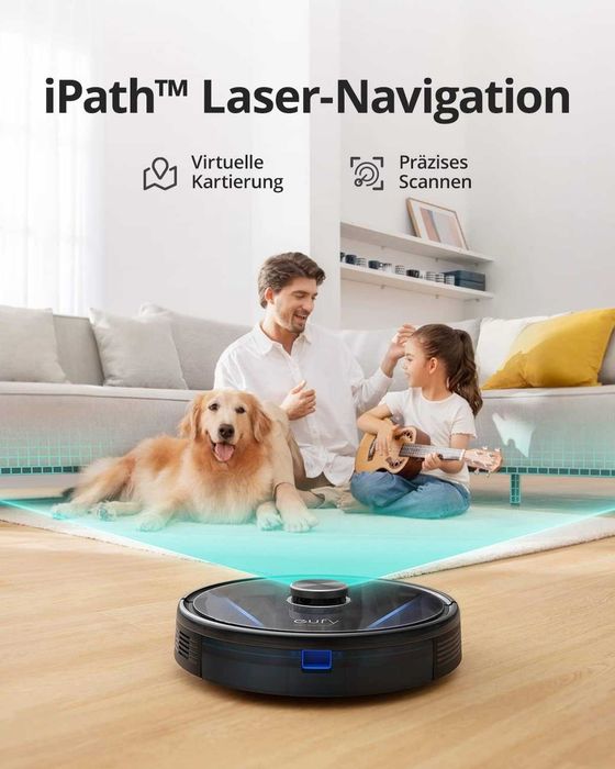 Robot odkurzający z mopowaniem eufy RoboVac LR30 Hybrid laser 360