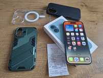 iPhone 16 miętowy plus dodatki