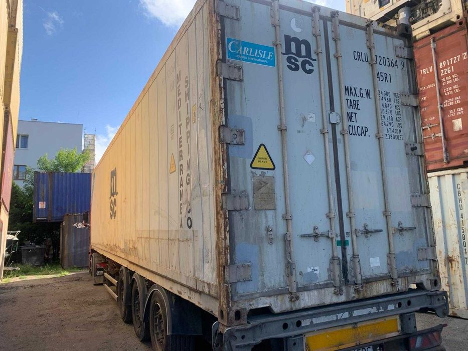 Kontener niesprawna chłodnia izoterma 40HCRF