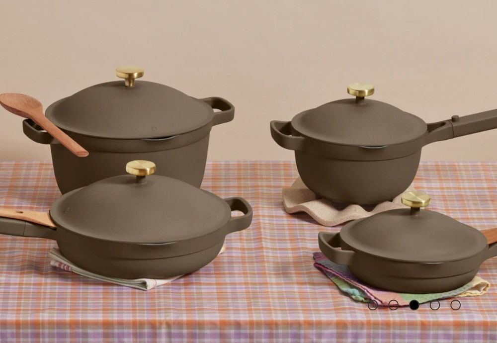 Набір посуду сковорідки кастрюлі