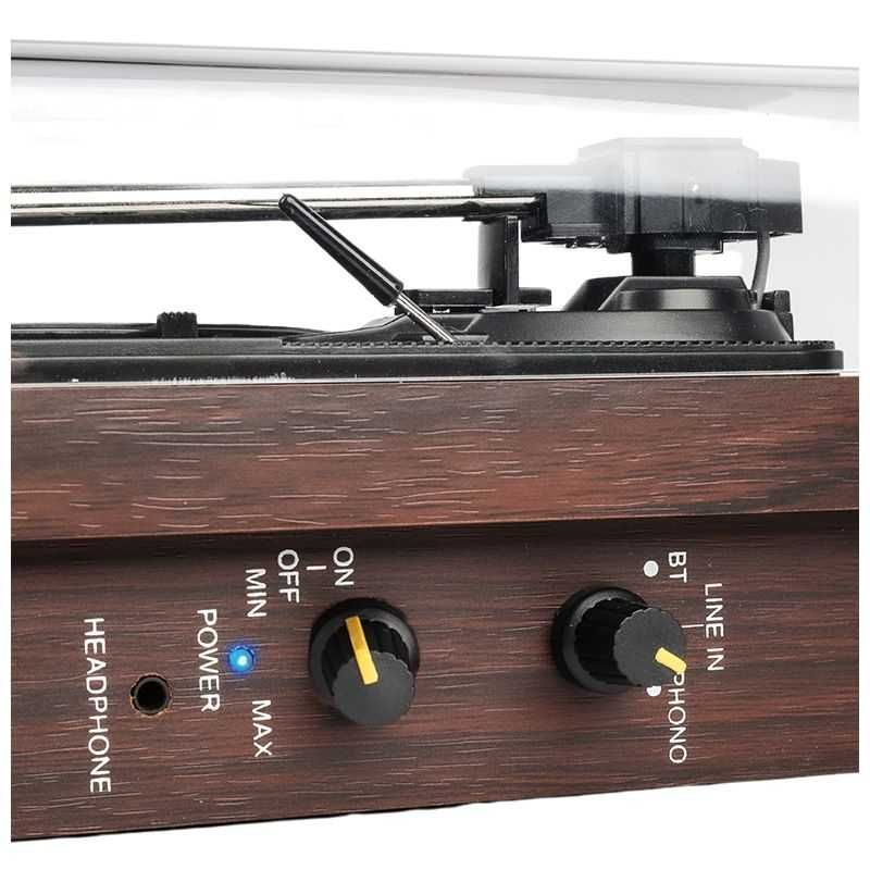 Gramofon z głośnikami Bluetooth RCA AUX - Sklep inne