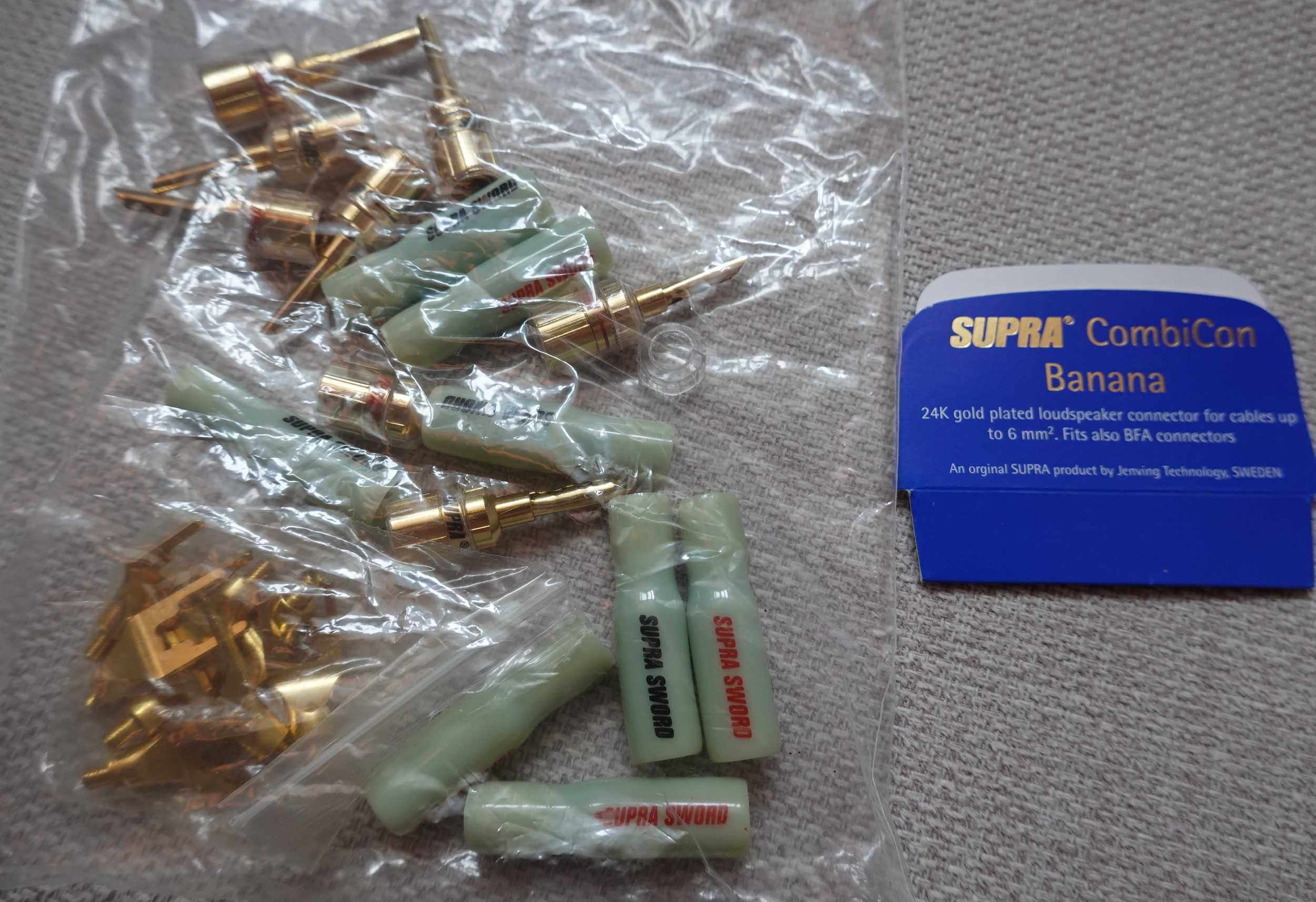 Cabos para colunas de som - Supra Sword 3.0.