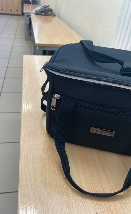 Pojemna torba termiczna z paskiem na ramię torba na jedzenie Na Plażę