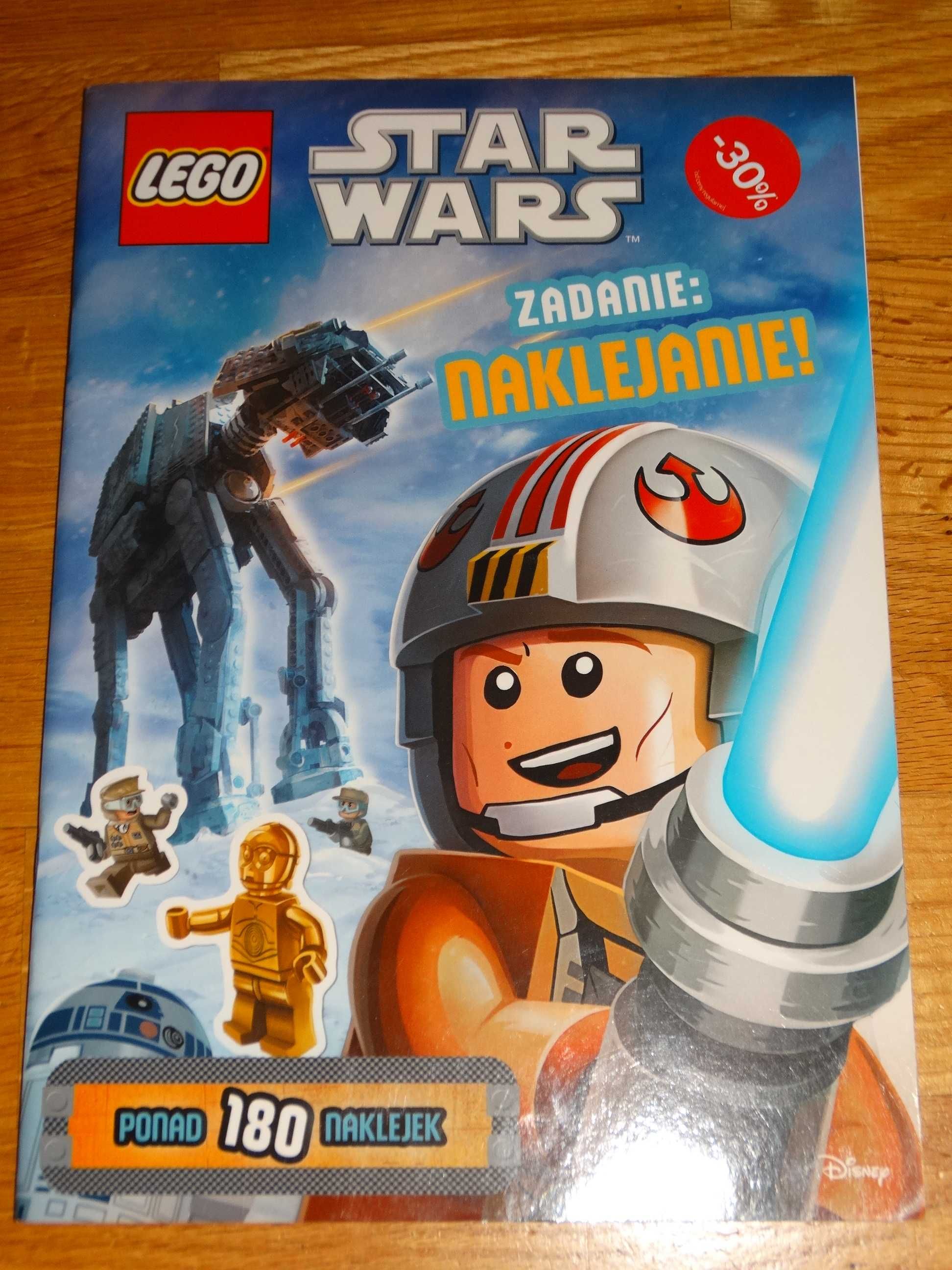 Lego Star Wars Epizod 5 i 1/2 Zadania do naklejania książka