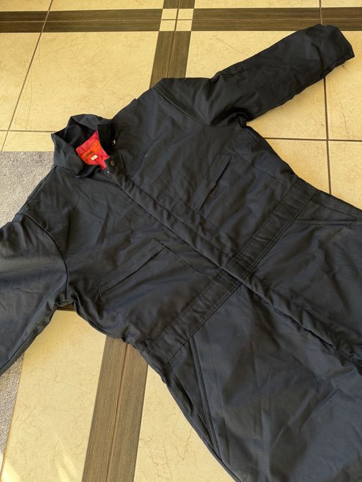 зимний рабочий комбинезон сплошной утепленный