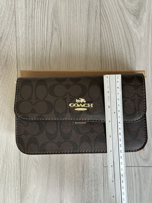 Сумка женская Coach /Коуч коричневая.
