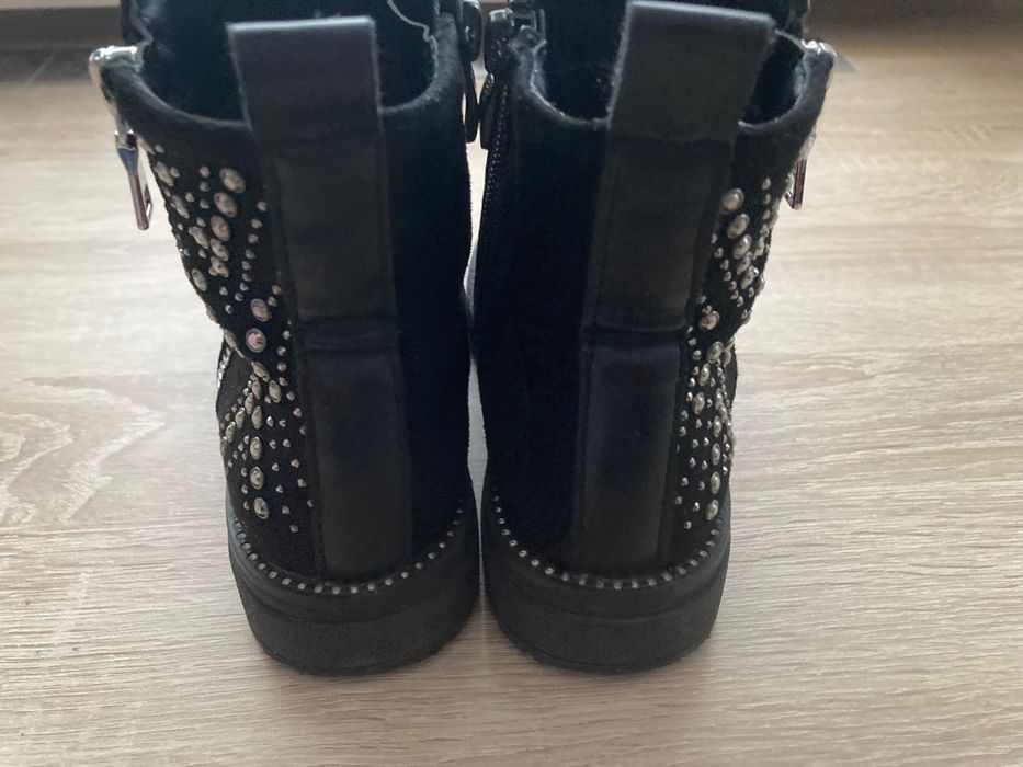 Buty kozaki czarne nelli blu ccc rozm. 28