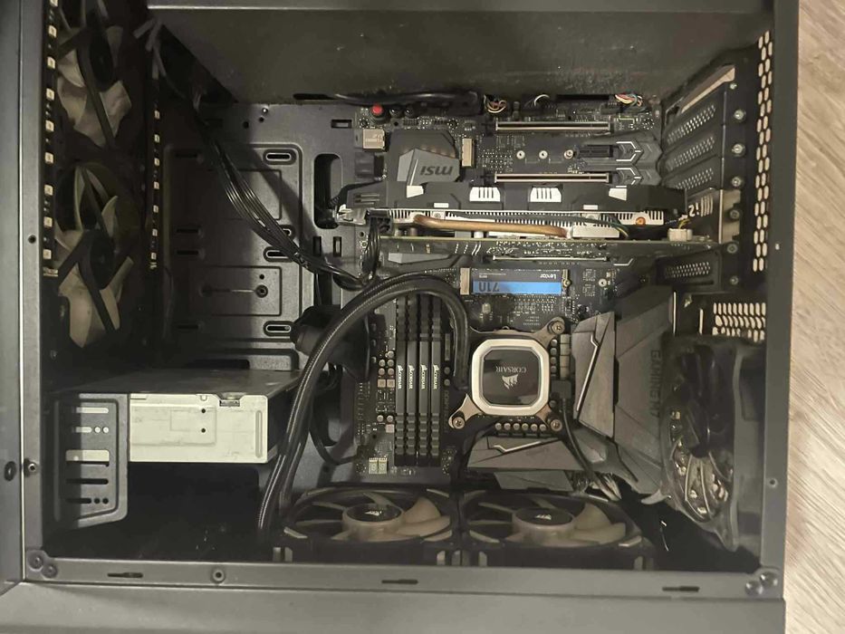 Komputer PC i7, 32GB Ram, 1tb m2, chłodzenie wodne, gtx