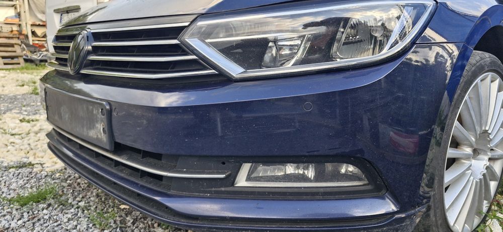 Бампер фари крила Пасат б8 LH5X європа