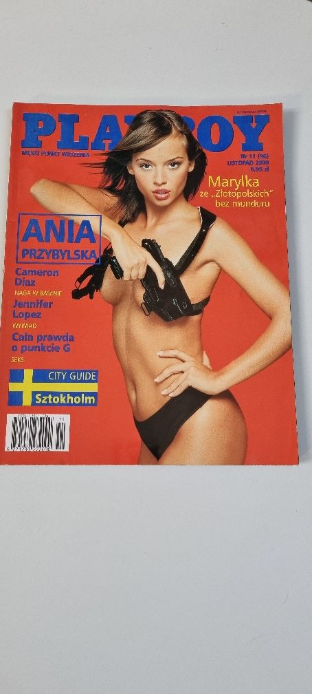 Czasopismo Playboy  Przybylska