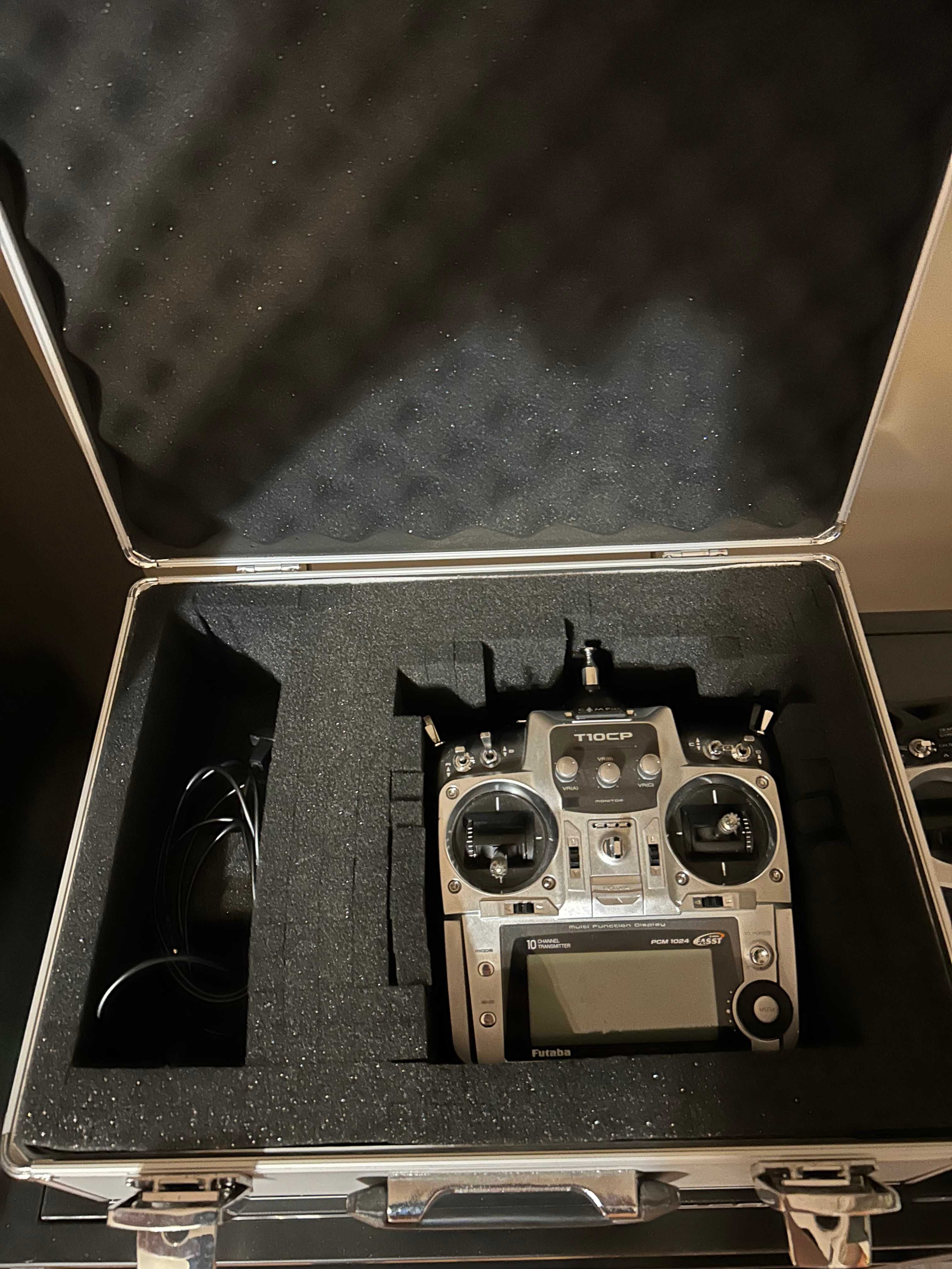 Nadajnik + Odbiornik+Walizka futaba fasst samolot helikopter rc pilot