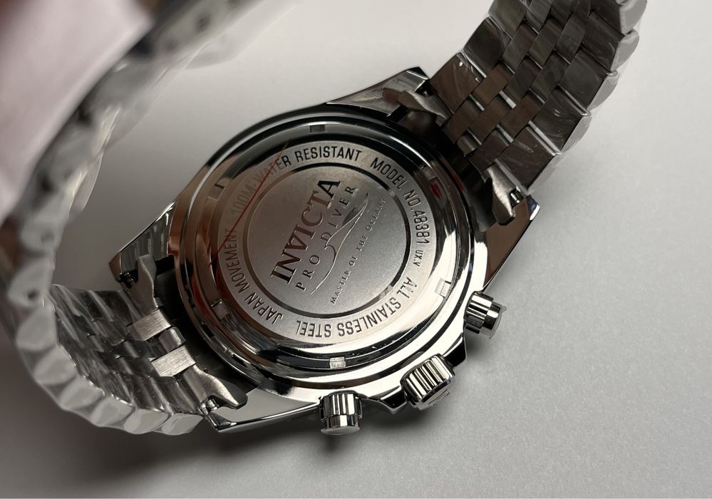 Invicta 48381, класичний чоловічий годинник інвікта, invicta