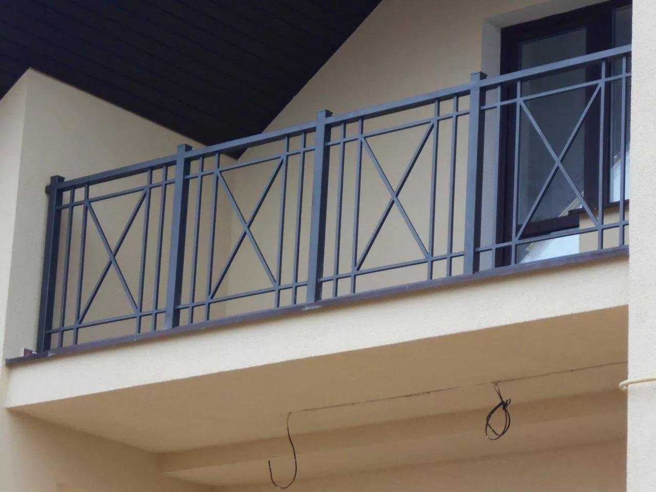 Ограждение для балкона, лестницы, забор, ворота, дверь металл