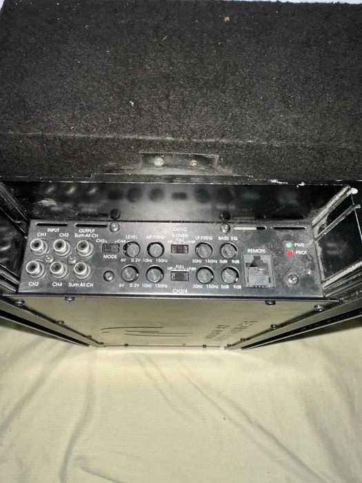 Subwoofer sony + amplificador 1700