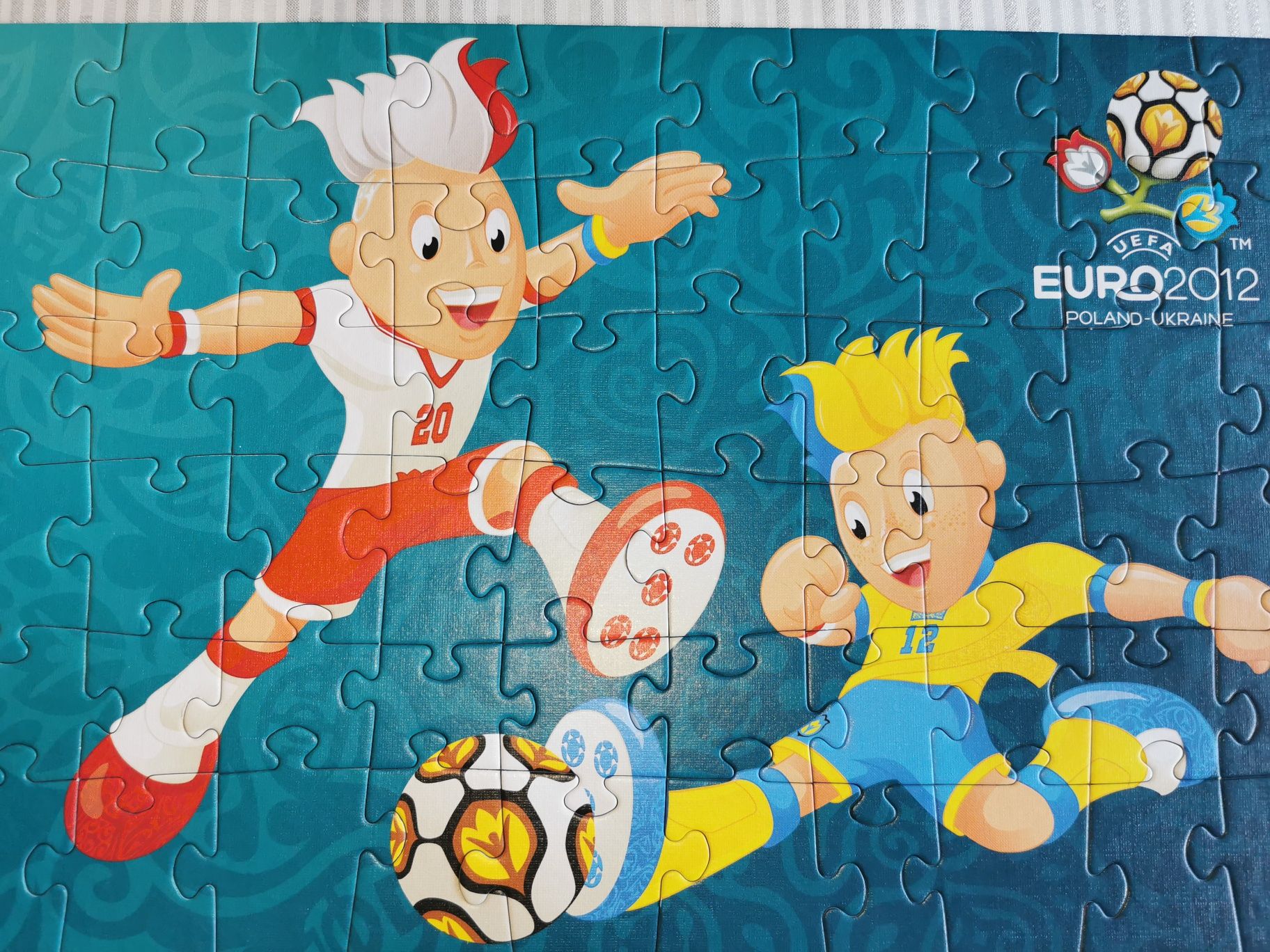 Puzzle Euro 2012 60 elementów