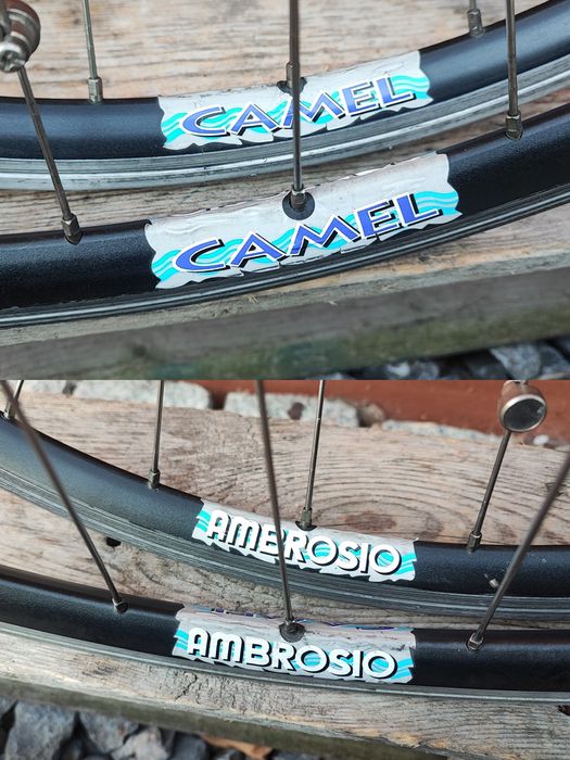 Komplet kół rowerowych Ambrosio Camel 28" Shimano Deore LX M570 Retro