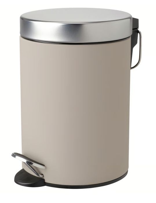 Kosz Ikea EKOLN 3 l 
Kosz na odpady, beżowy, 3 l