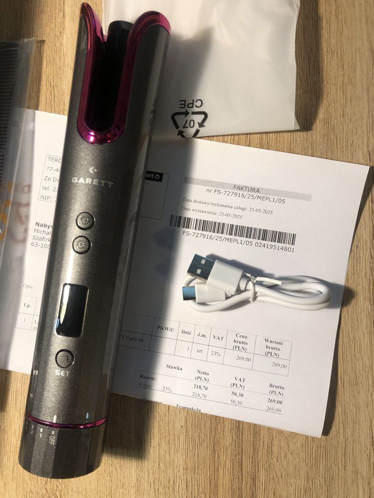 Lokówka automatyczna GARETT BEAUTY Curly 48 mm