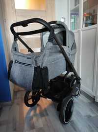 Wózek 2w1 BabySafe Lucky | spacerówka, gondola, adaptery do fotelika